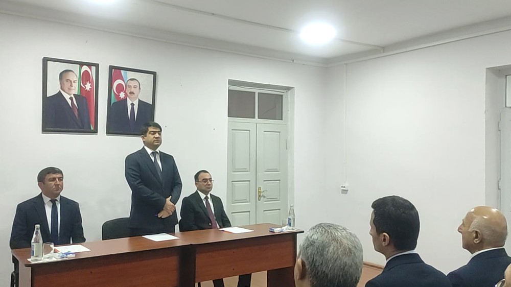 Seymur Orucov Ağstafa şəhəri və Poylu qəsəbəsində vətəndaşların növbəti səyyar qəbullarını keçirib